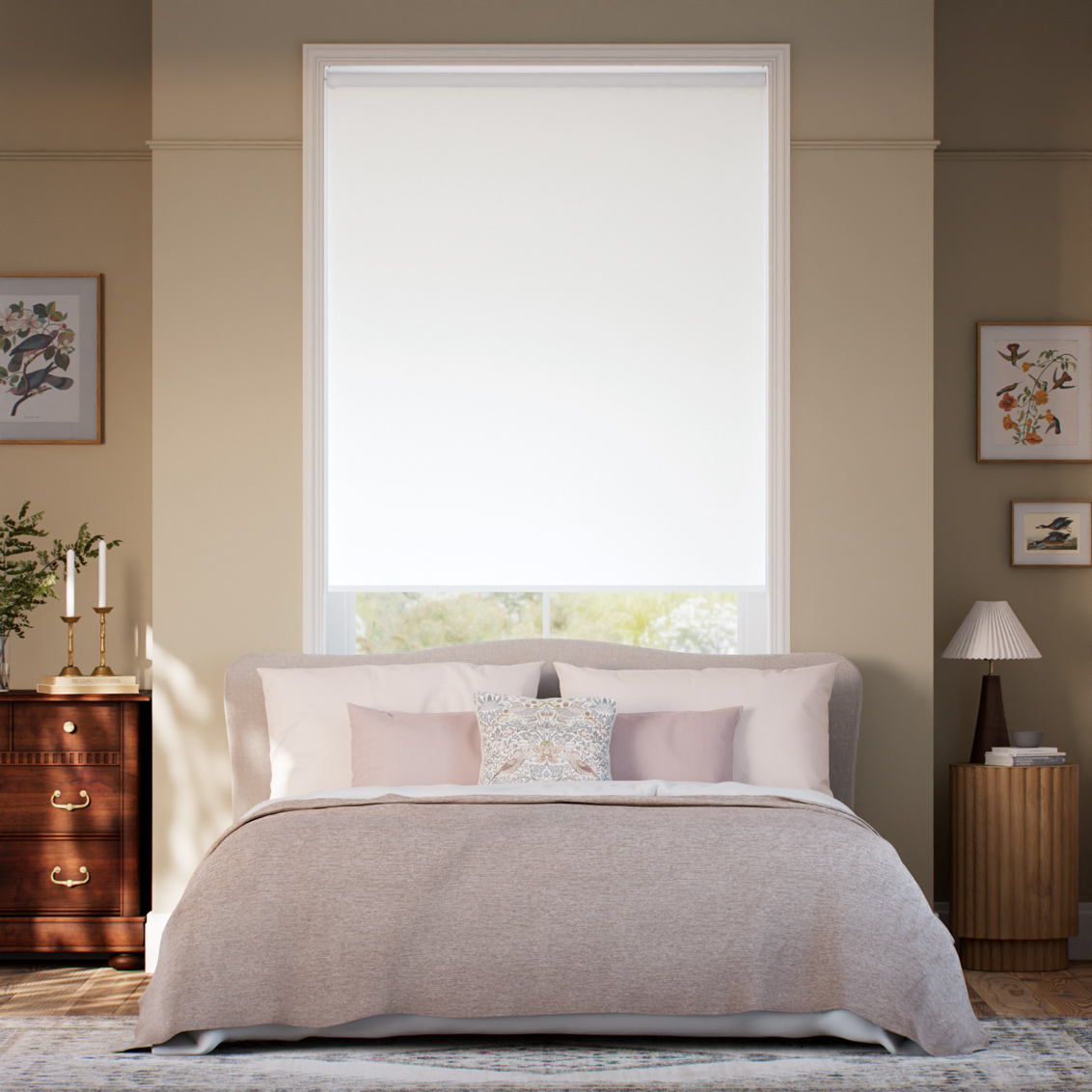 Rullgardin Selene Blackout Porcelain