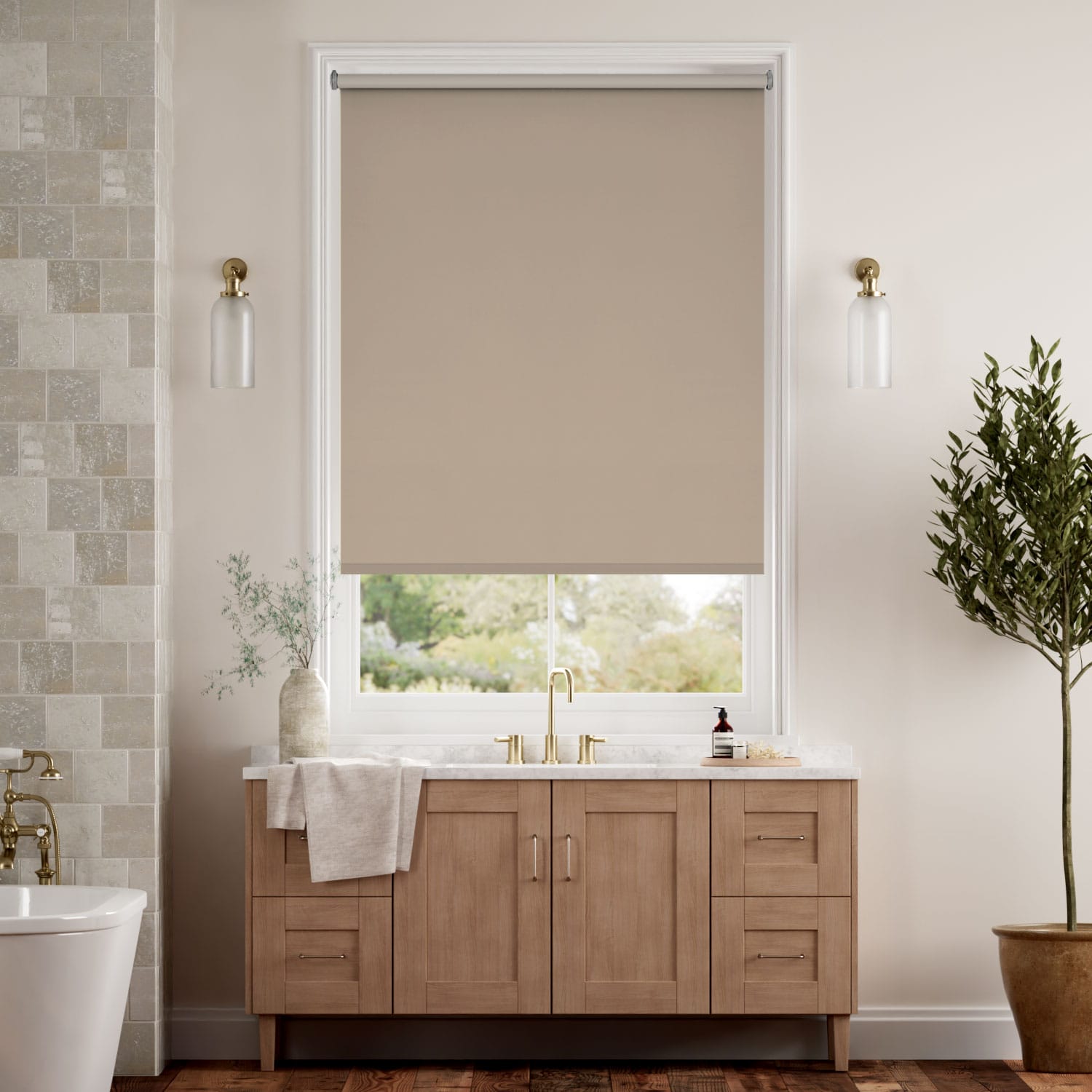 Mörkläggande rullgardin Sevilla Moonstone