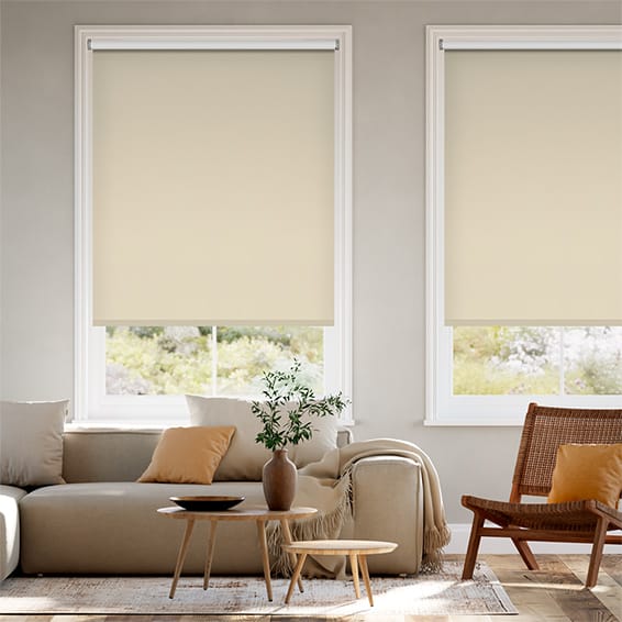 Rullgardin Elektrisk rullgardin Sorrento Blackout Cornsilk 