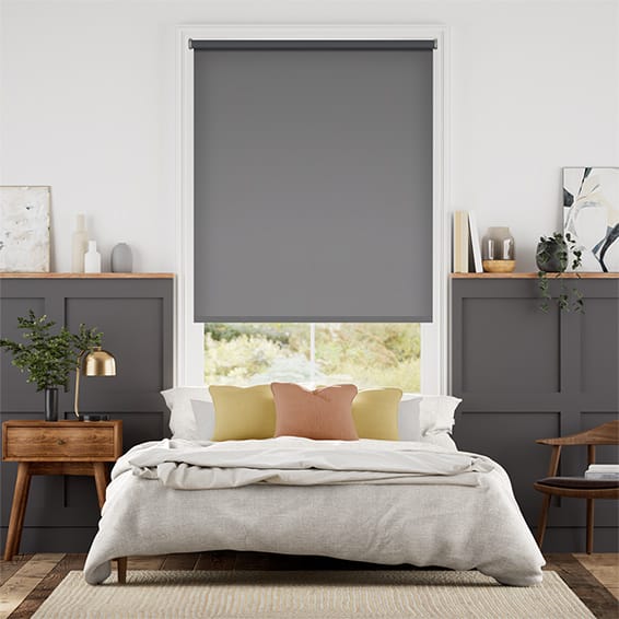Rullgardin Elektrisk rullgardin Sorrento Blackout Graphite 