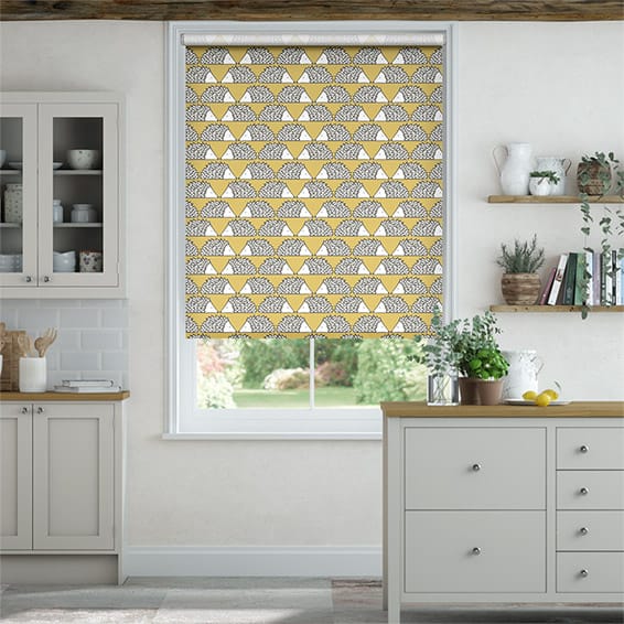 Rullgardin Spike Saffron