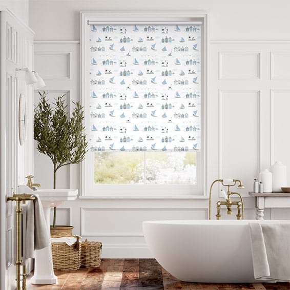 Rullgardin Splash Beach Hut Blue