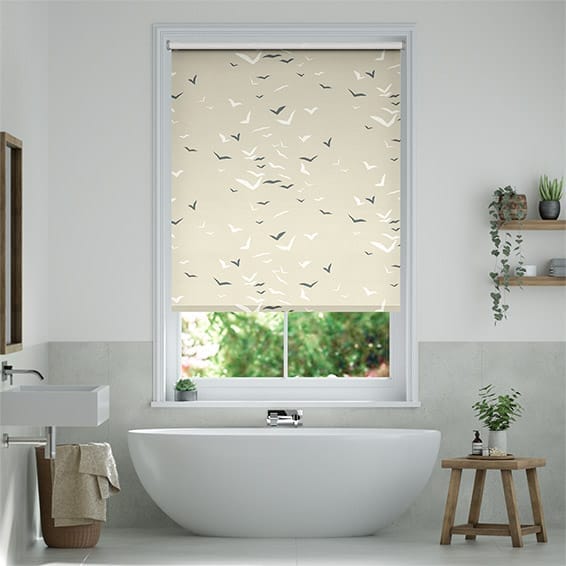 Rullgardin Twist2Fit Splash Blackout Flight Linen
