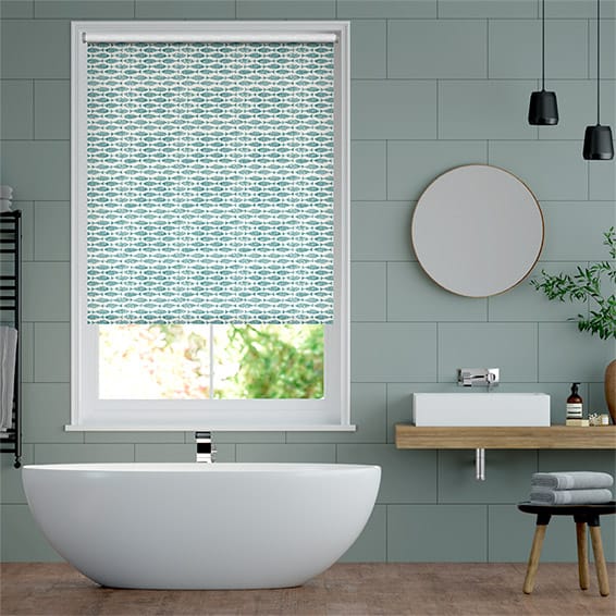 Rullgardin Twist2Fit Splash Blackout Samaki Aqua