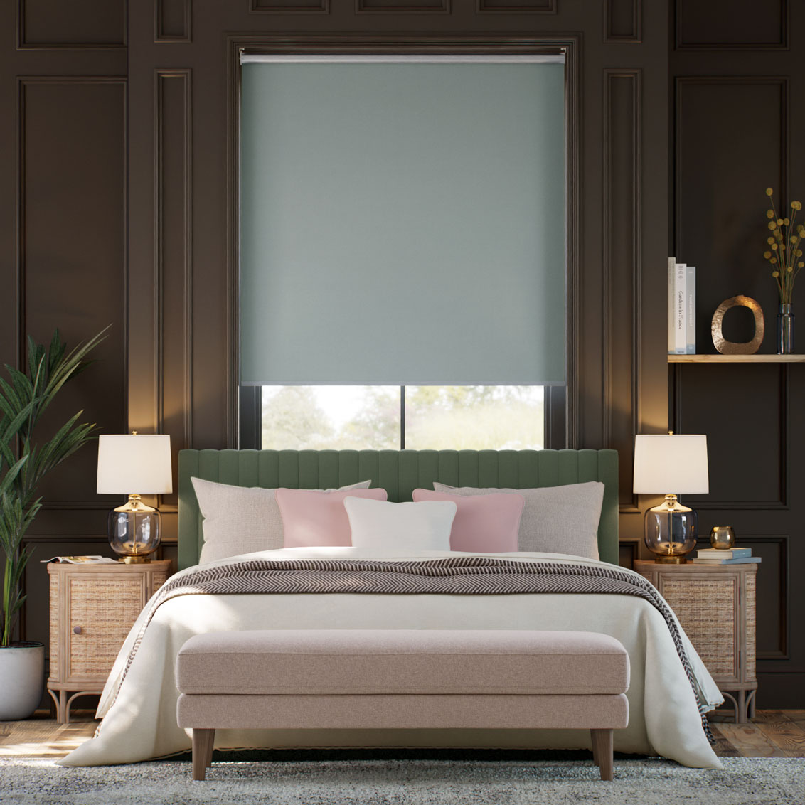 Rullgardin Sterling Thermal Blackout Grey
