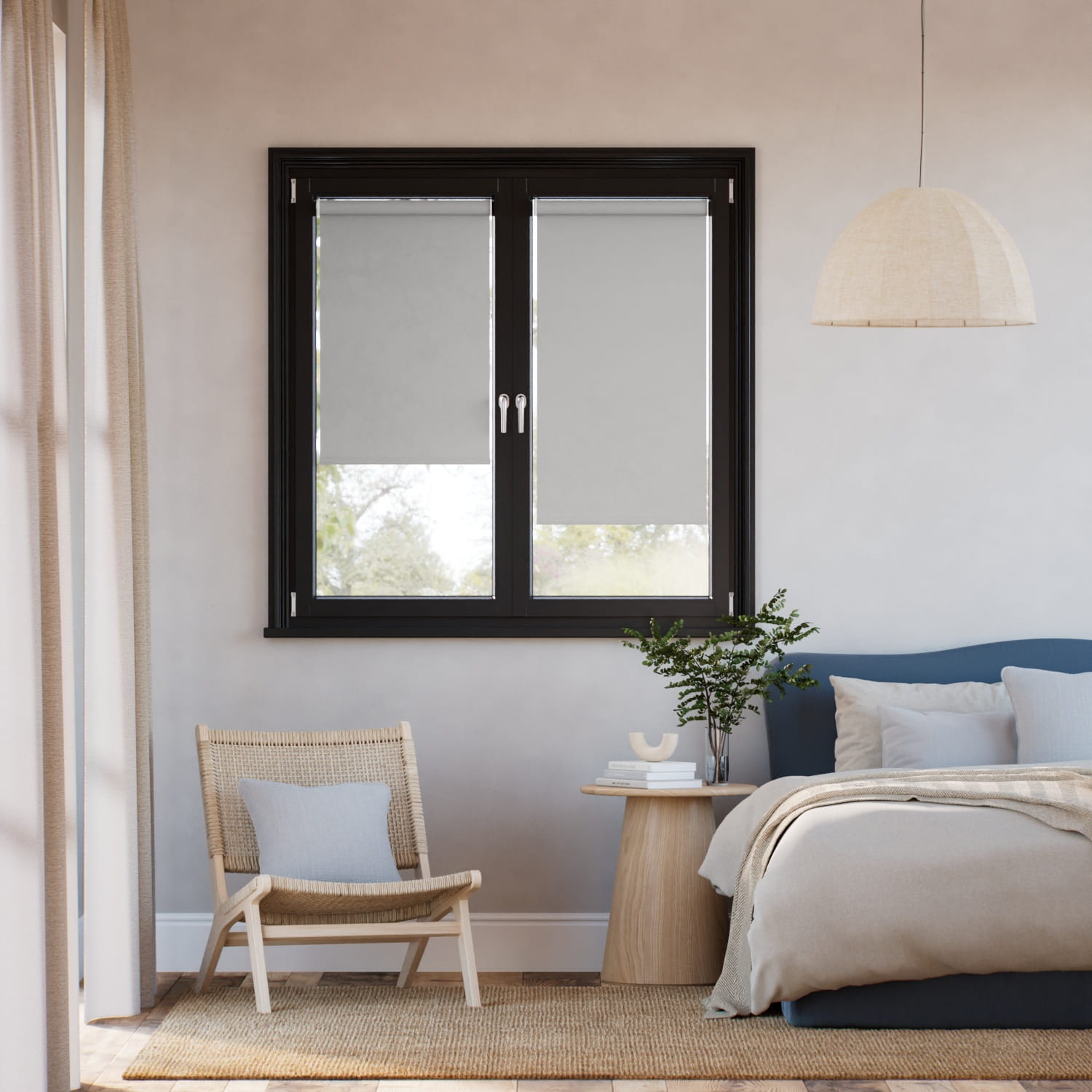 Rullgardin Stick2Fit Valencia Grey