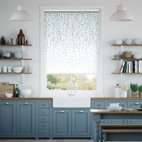 Rullgardin Twist2Fit Blossom Duck Egg