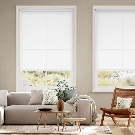 Rullgardin Twist2Fit Valencia Lilywhite