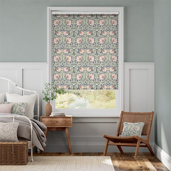 Rullgardin William Morris Pimpernel Blush
